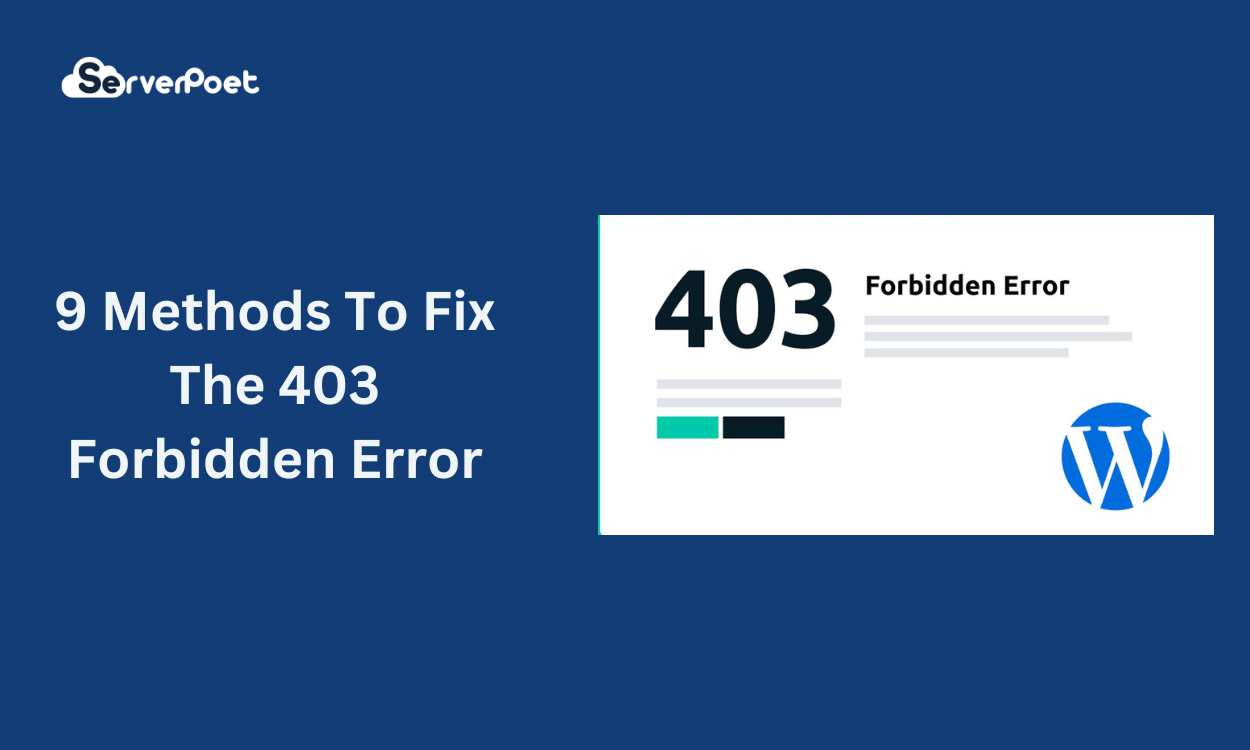 Fix The 403 Forbidden Error